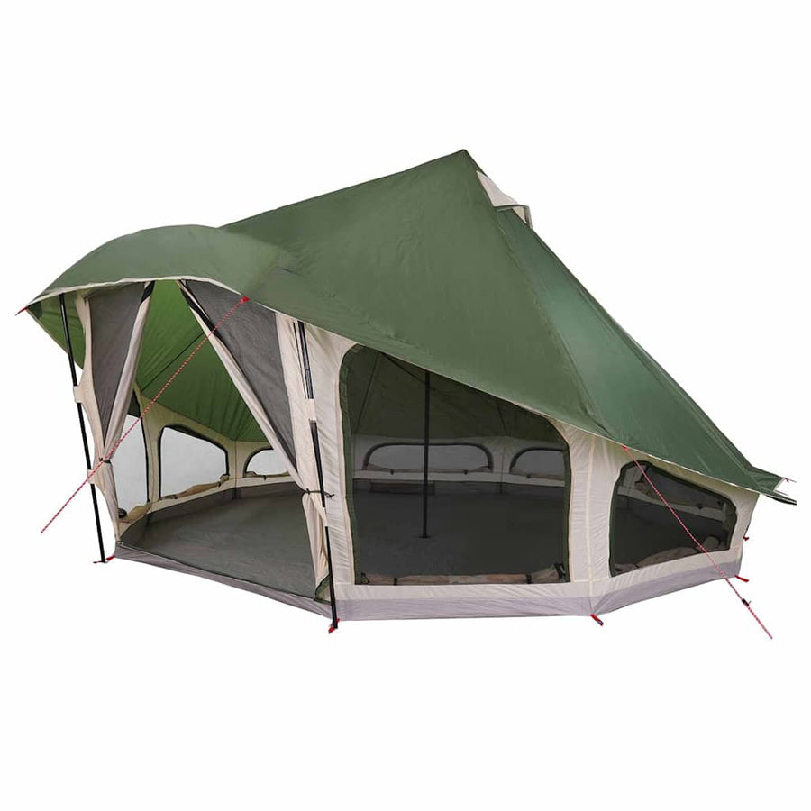Familie Tipi Tent Tipi met dak Groen 508 x 470 x 300 cm