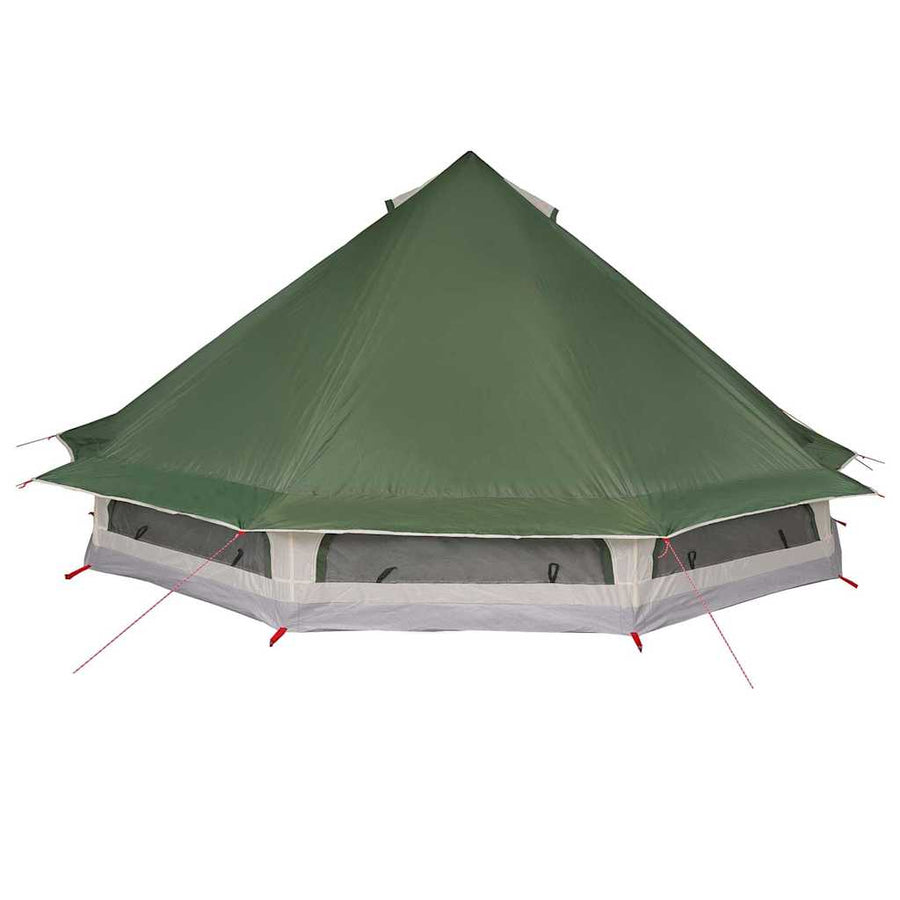 Familie Tipi Tent Tipi met dak Groen 508 x 470 x 300 cm