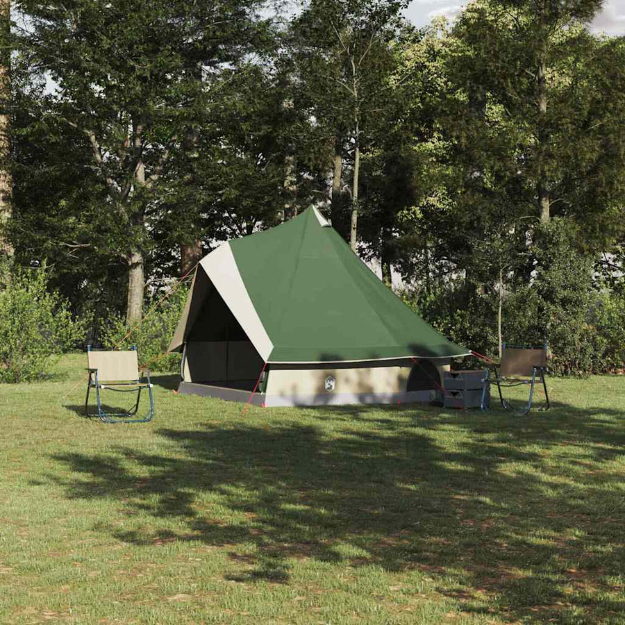 Familie Tipi Tent Tipi Groen en beige 400 x 346 x 250 cm