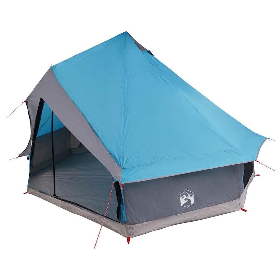 Familie Tipi Tent Tipi Blauw en Grijs 400 x 346 x 250 cm