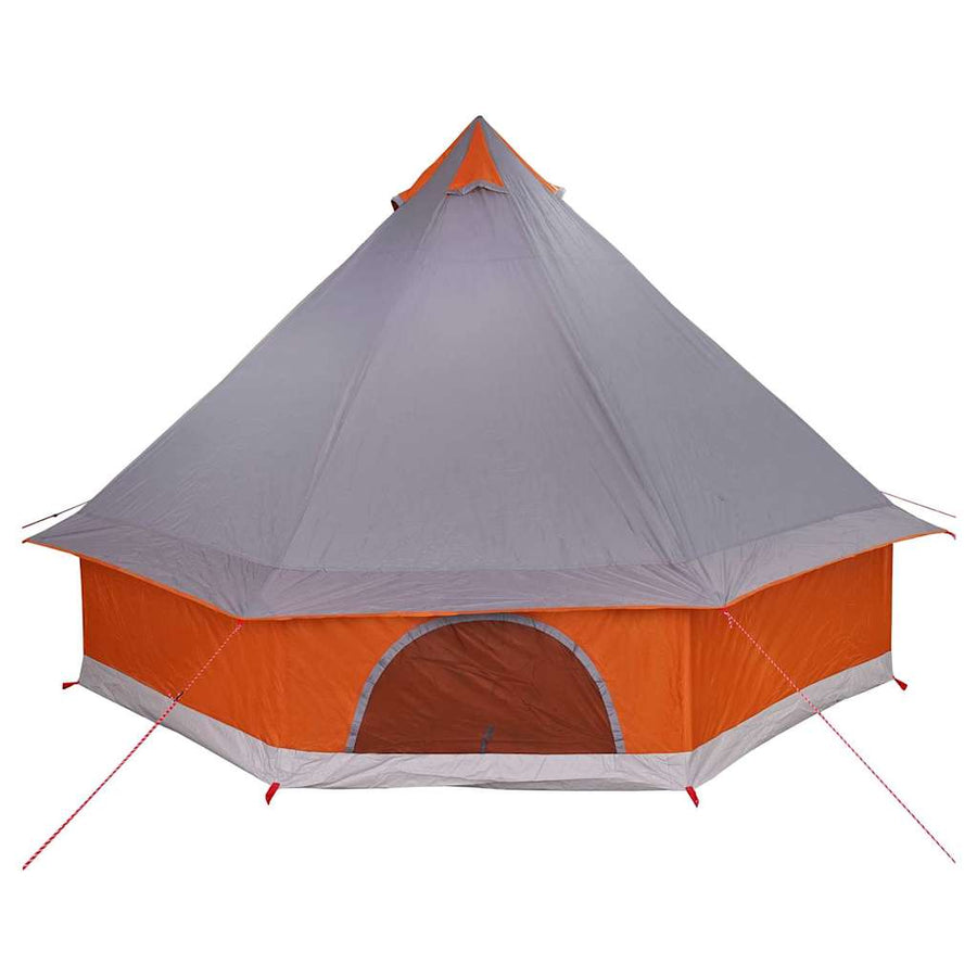 Familie Tipi Tent Tipi Grijs en Oranje 400 x 346 x 250 cm