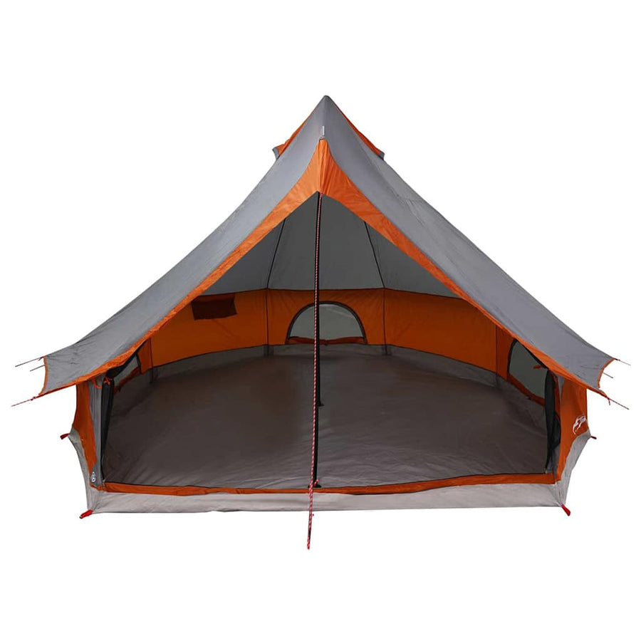 Familie Tipi Tent Tipi Grijs en Oranje 400 x 346 x 250 cm
