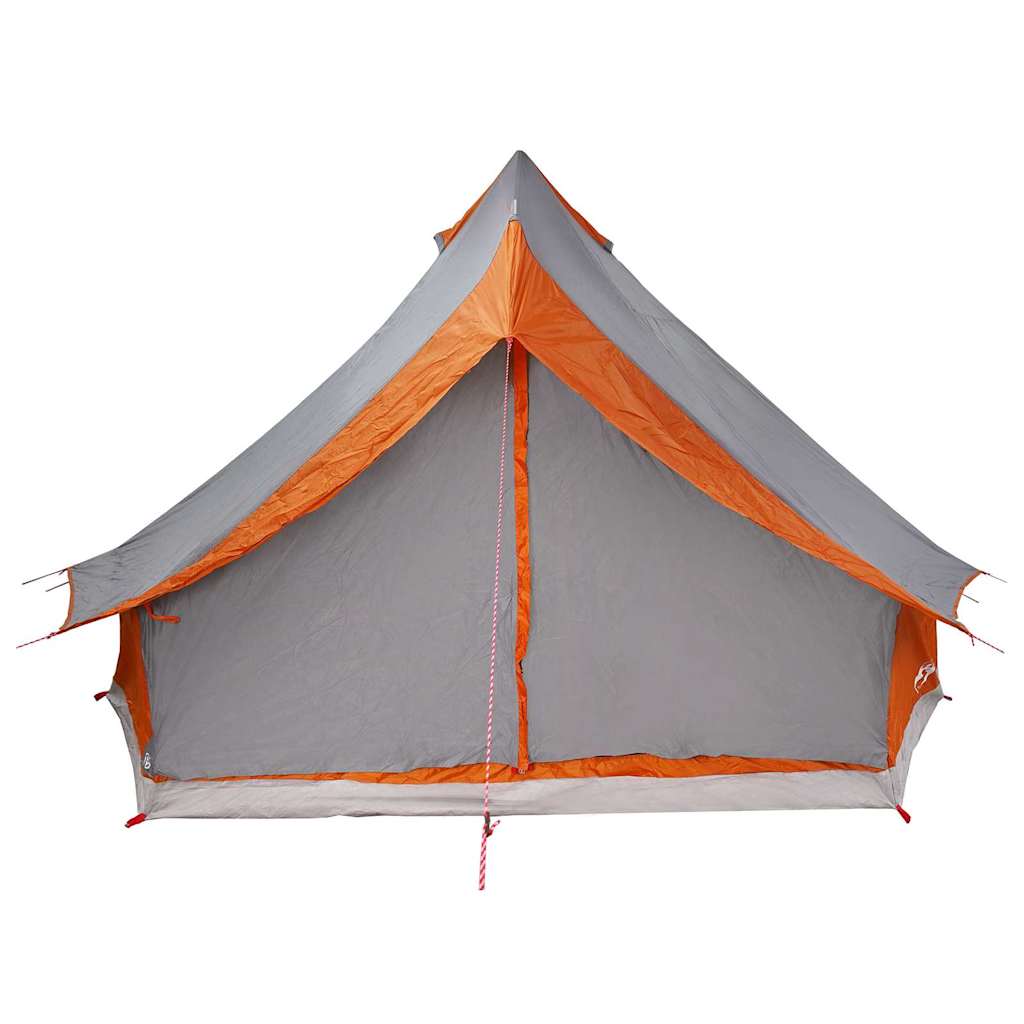 Familie Tipi Tent Tipi Grijs en Oranje 400 x 346 x 250 cm