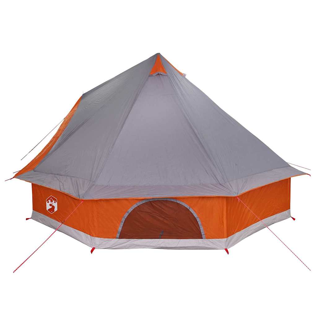 Familie Tipi Tent Tipi Grijs en Oranje 400 x 346 x 250 cm