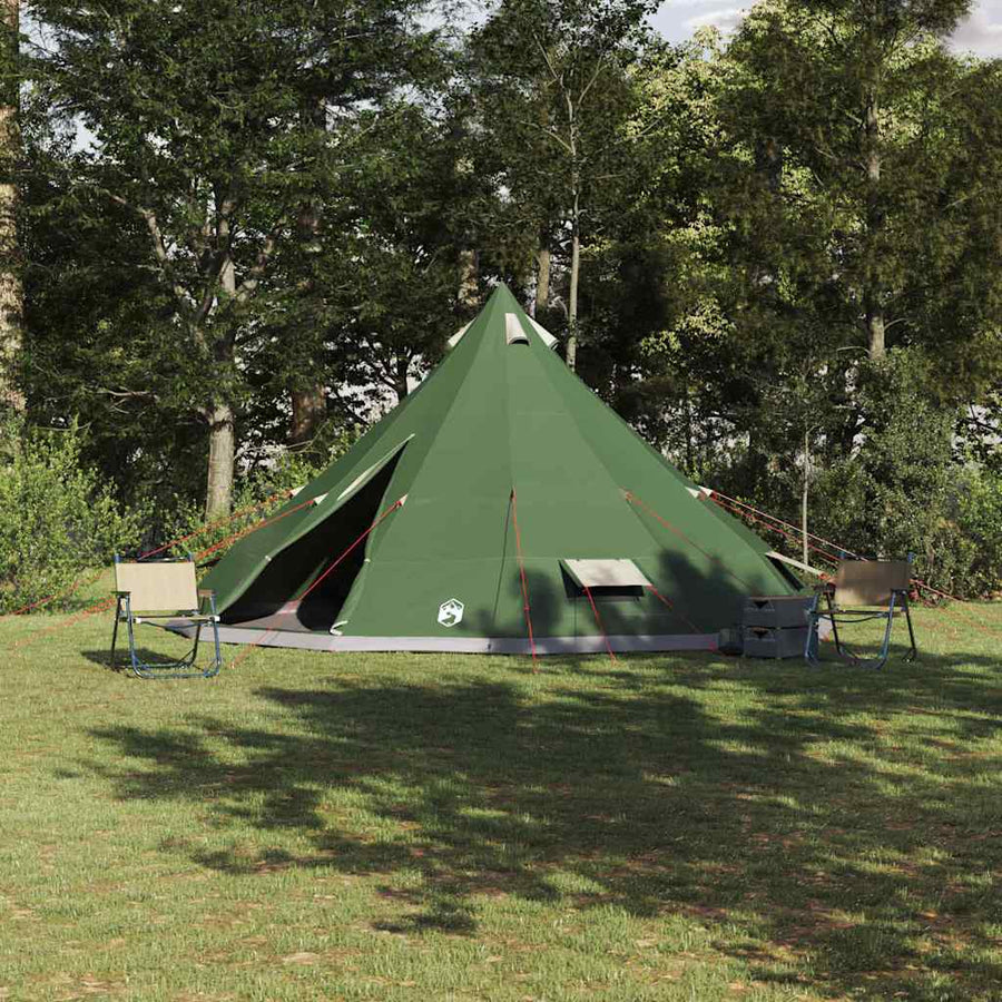 Familie Tipi Tent Tipi met dak Groen 560 x 560 x 300 cm