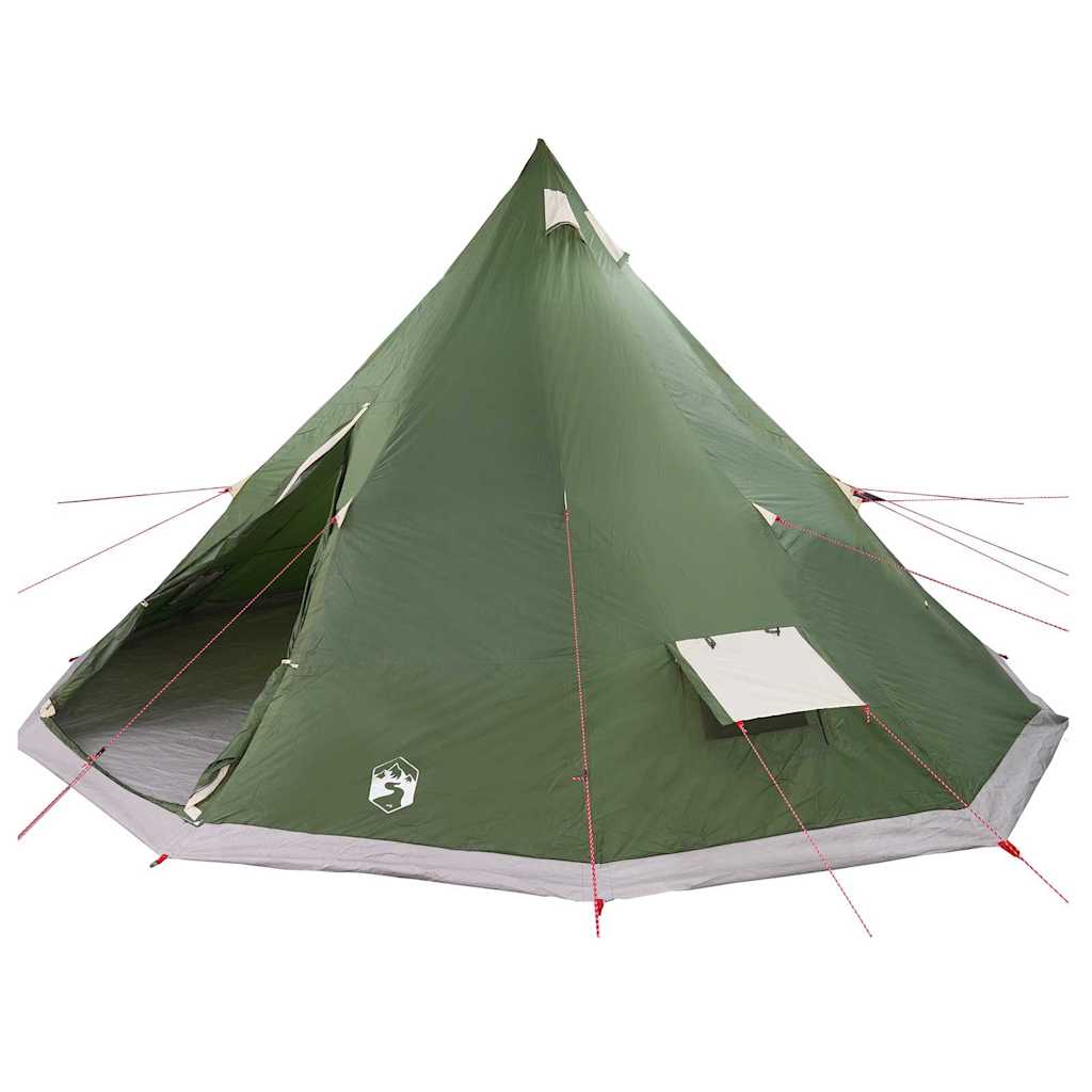 Familie Tipi Tent Tipi met dak Groen 560 x 560 x 300 cm