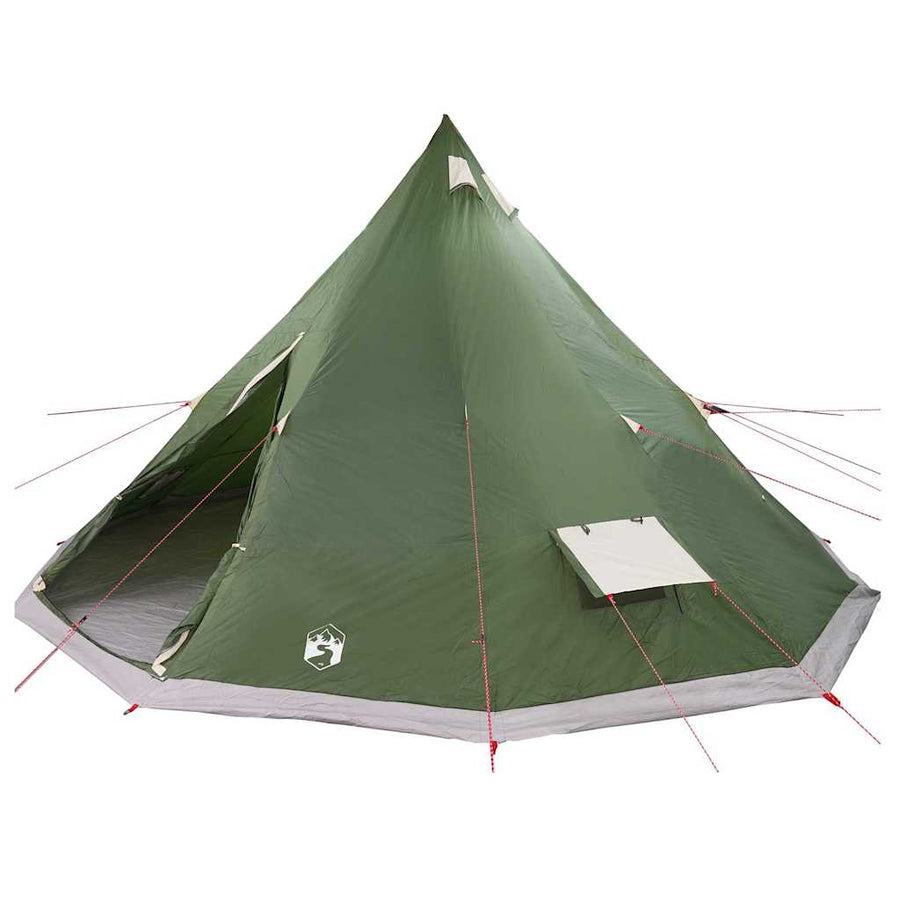 Familie Tipi Tent Tipi met dak Groen 560 x 560 x 300 cm