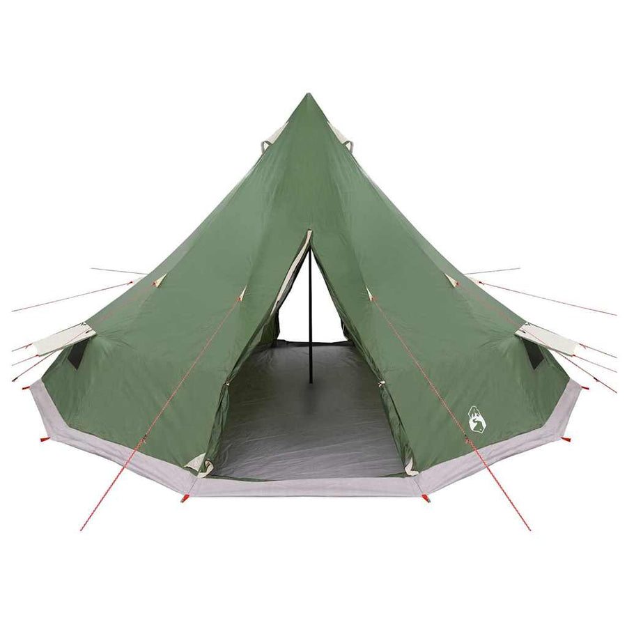 Familie Tipi Tent Tipi met dak Groen 560 x 560 x 300 cm