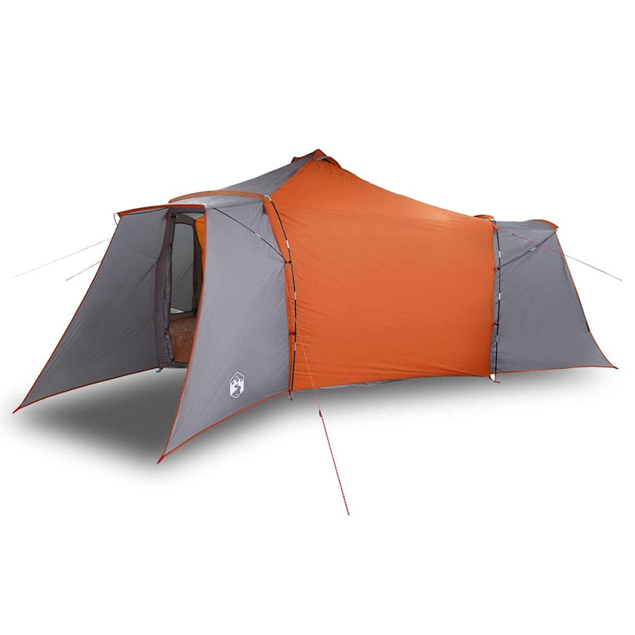Tent met dak Grijs en Oranje 492 x 492 x 275 cm Polyester
