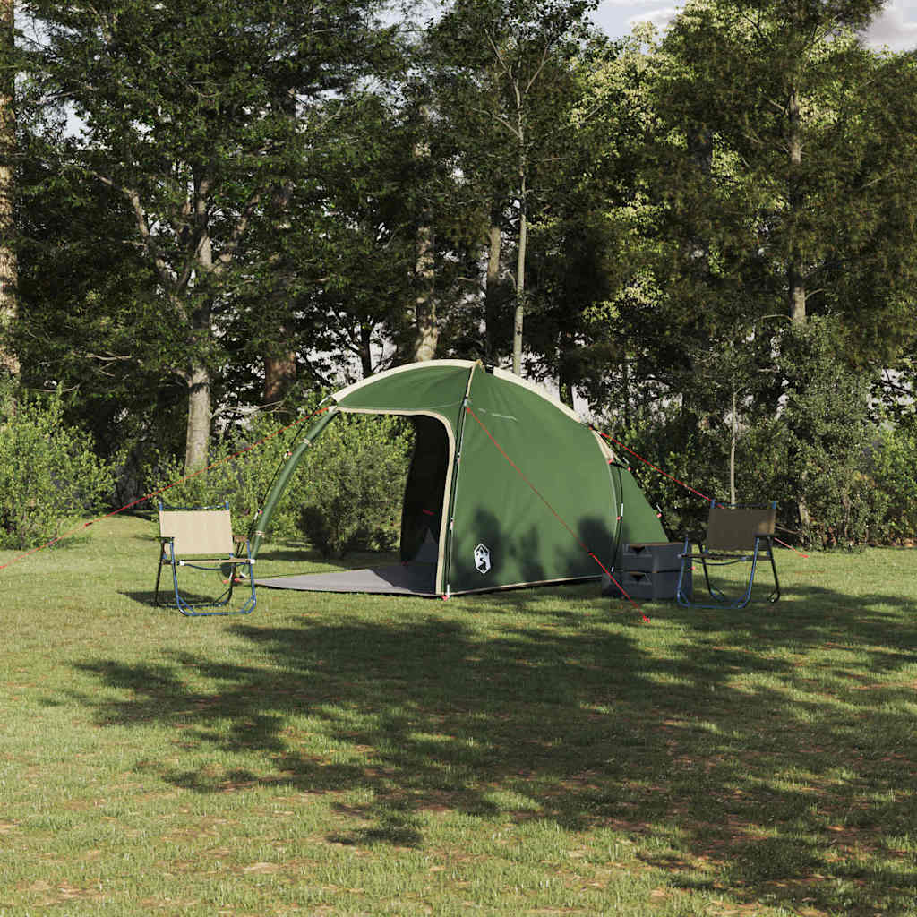 Tent Anders met luchtopening Groen Large Polyester en glasvezel