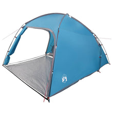 Tent met dak met luchtopening Blauw Medium Polyester en glasvezel