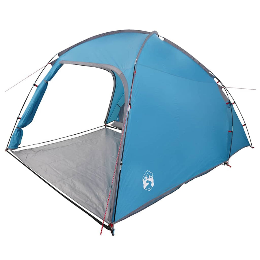 Tent met dak met luchtopening Blauw Medium Polyester en glasvezel