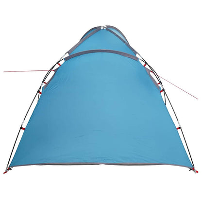 Tent met dak met luchtopening Blauw Medium Polyester en glasvezel