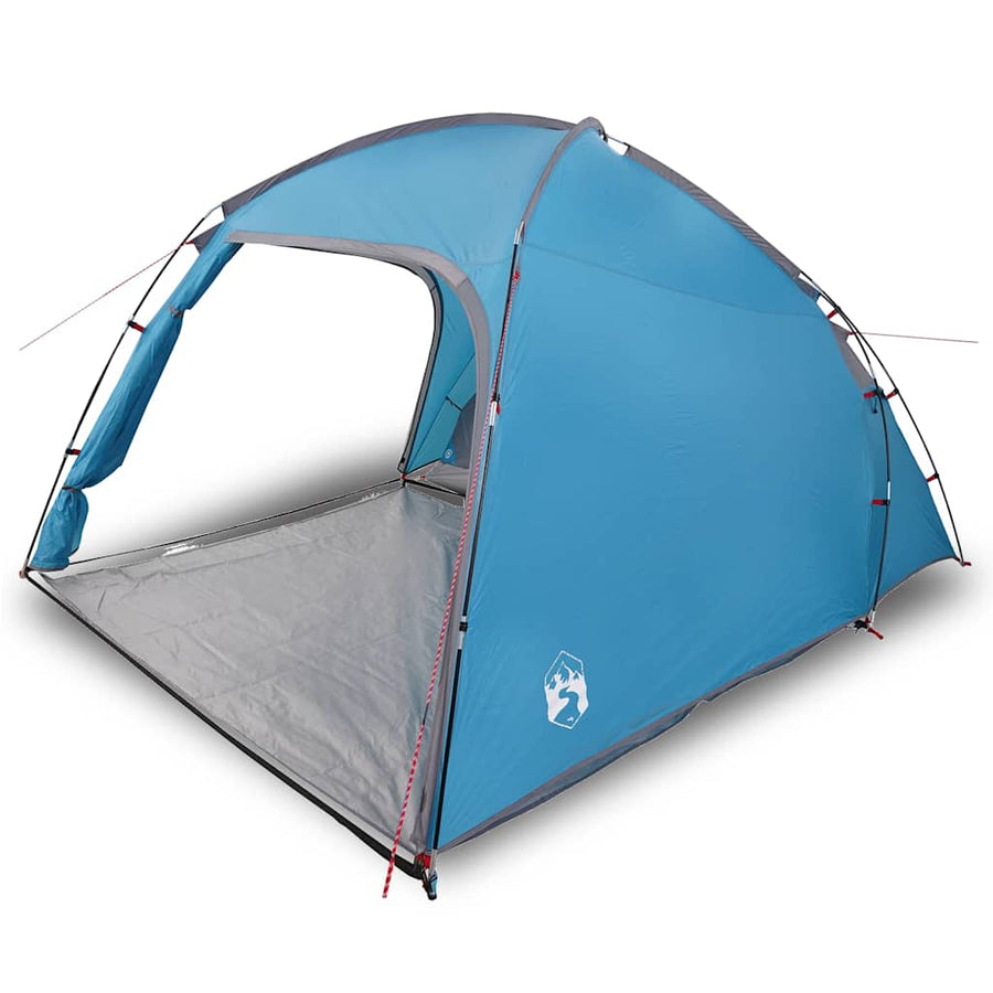 Tent met dak met luchtopening Blauw Medium Polyester en glasvezel