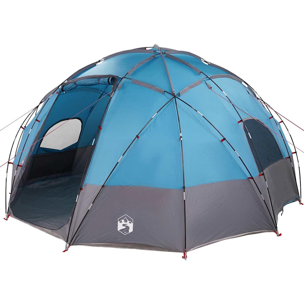 Tent met dak met luchtopening Blauw Large Polyester en glasvezel
