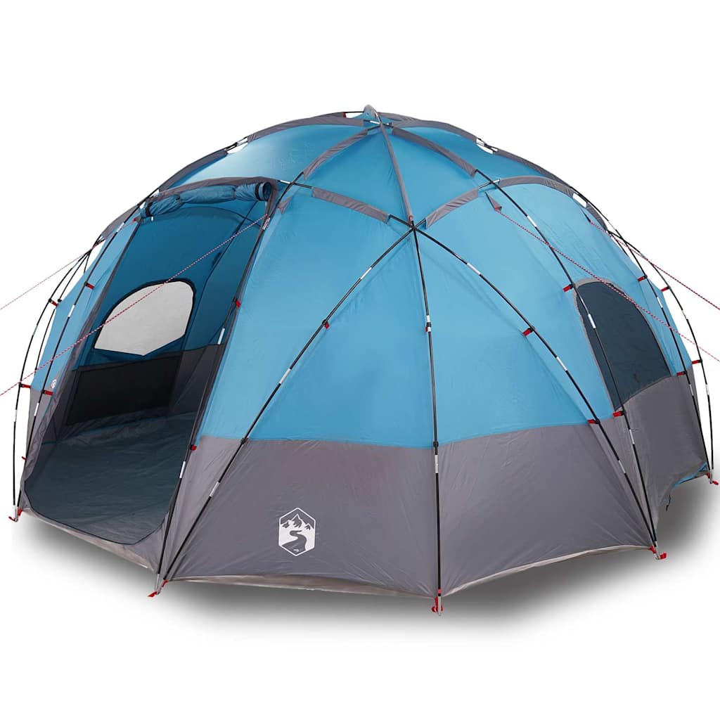 Tent met dak met luchtopening Blauw Large Polyester en glasvezel