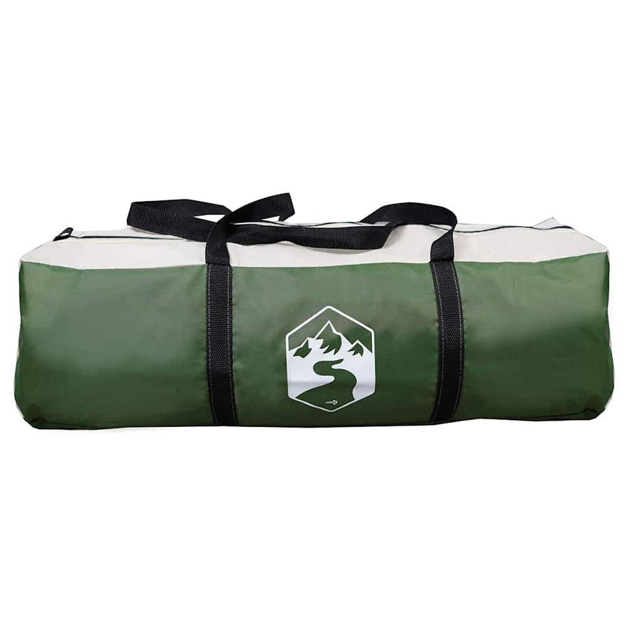 Tent met dak met luchtopening Groen 268 x 240 x 191 cm