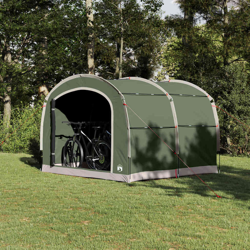 Tent met dak met luchtopening Groen 268 x 240 x 191 cm