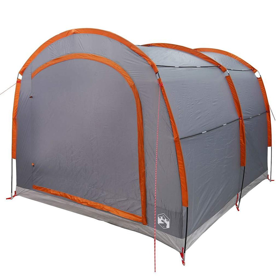 Tent met dak met luchtopening Grijs en oranje 268 x 240 x 191 cm