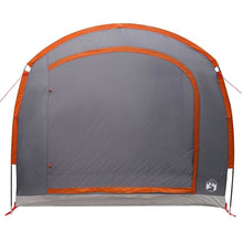 Tent met dak met luchtopening Grijs en oranje 268 x 240 x 191 cm