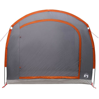 Tent met dak met luchtopening Grijs en oranje 268 x 240 x 191 cm