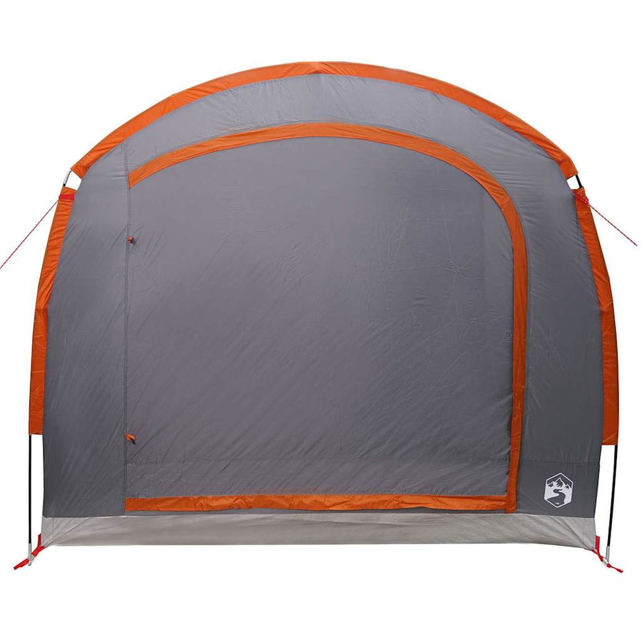 Tent met dak met luchtopening Grijs en oranje 268 x 240 x 191 cm