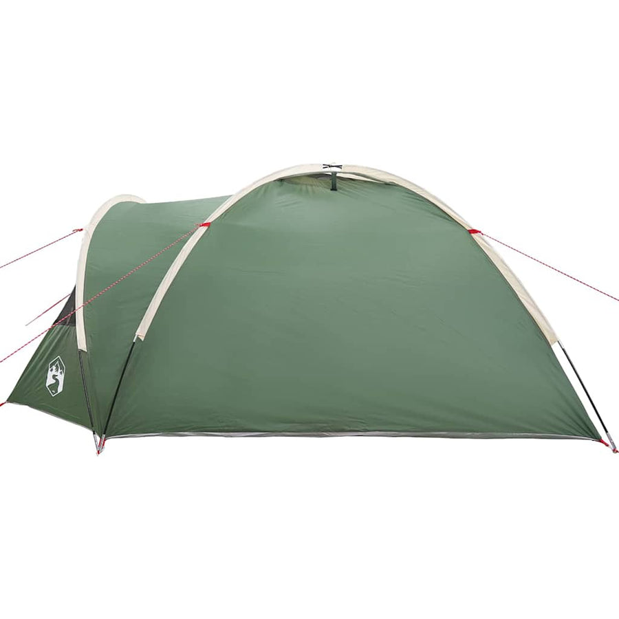 Tent met dak Groen Medium Polyester en glasvezel