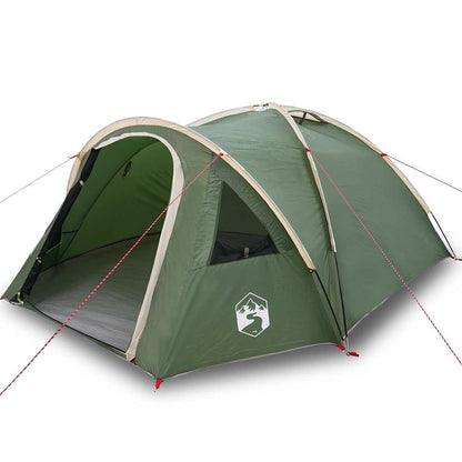 Tent met dak Groen Medium Polyester en glasvezel