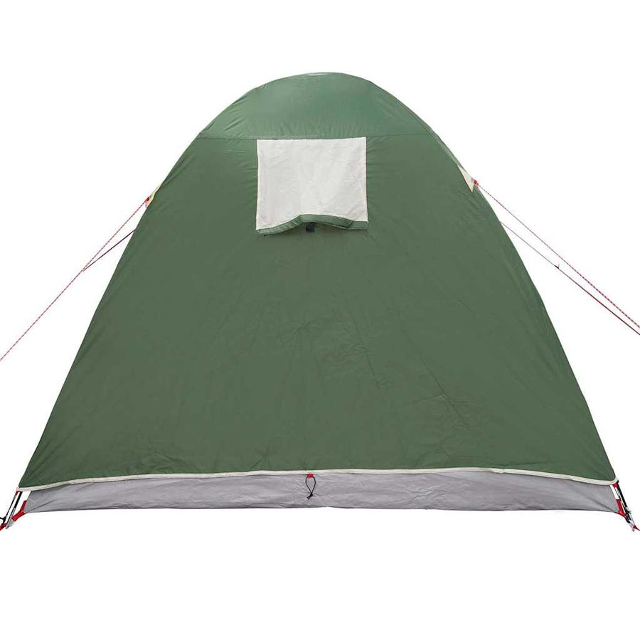 Koepeltent met dak met opslag met luchtopening Groen 384 x 254 x 170 cm