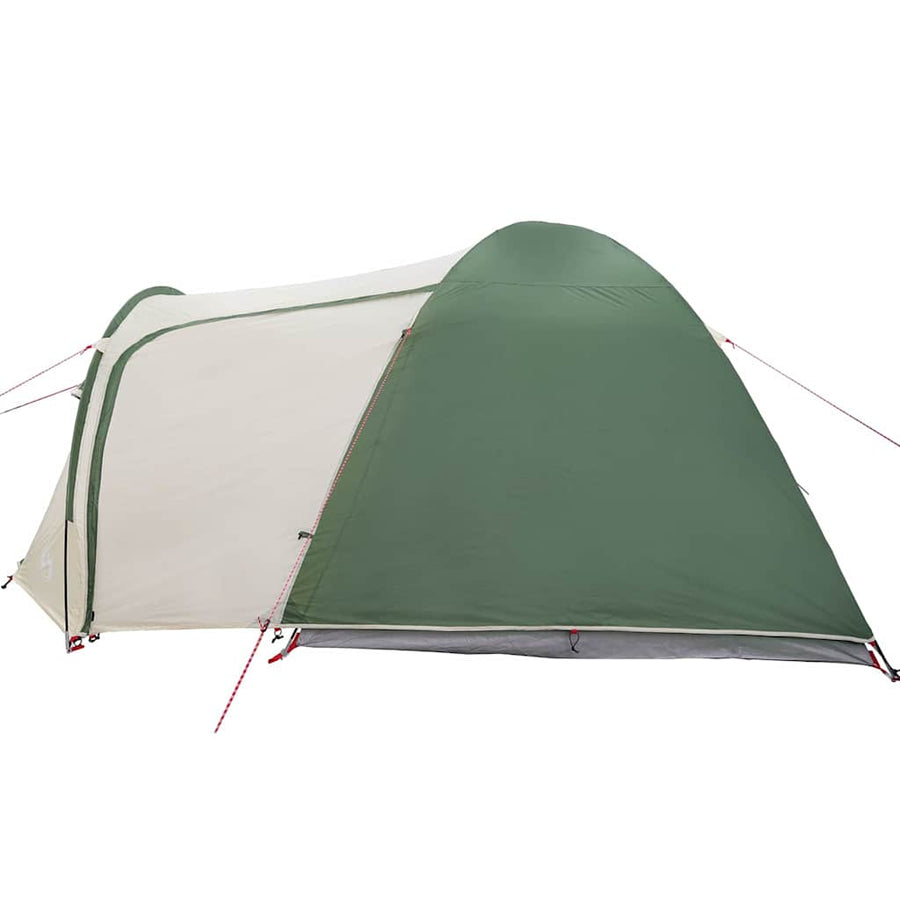 Koepeltent met dak met opslag met luchtopening Groen 384 x 254 x 170 cm