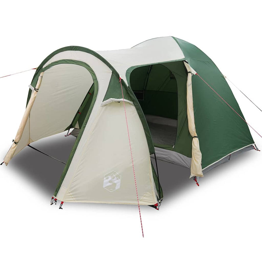 Koepeltent met dak met opslag met luchtopening Groen 384 x 254 x 170 cm