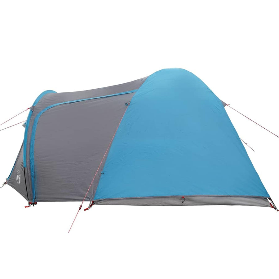 Koepeltent met dak met opslag met luchtopening Blauw 384 x 254 x 170 cm