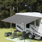 Waterproof Tarp with Roof Grey and Orange