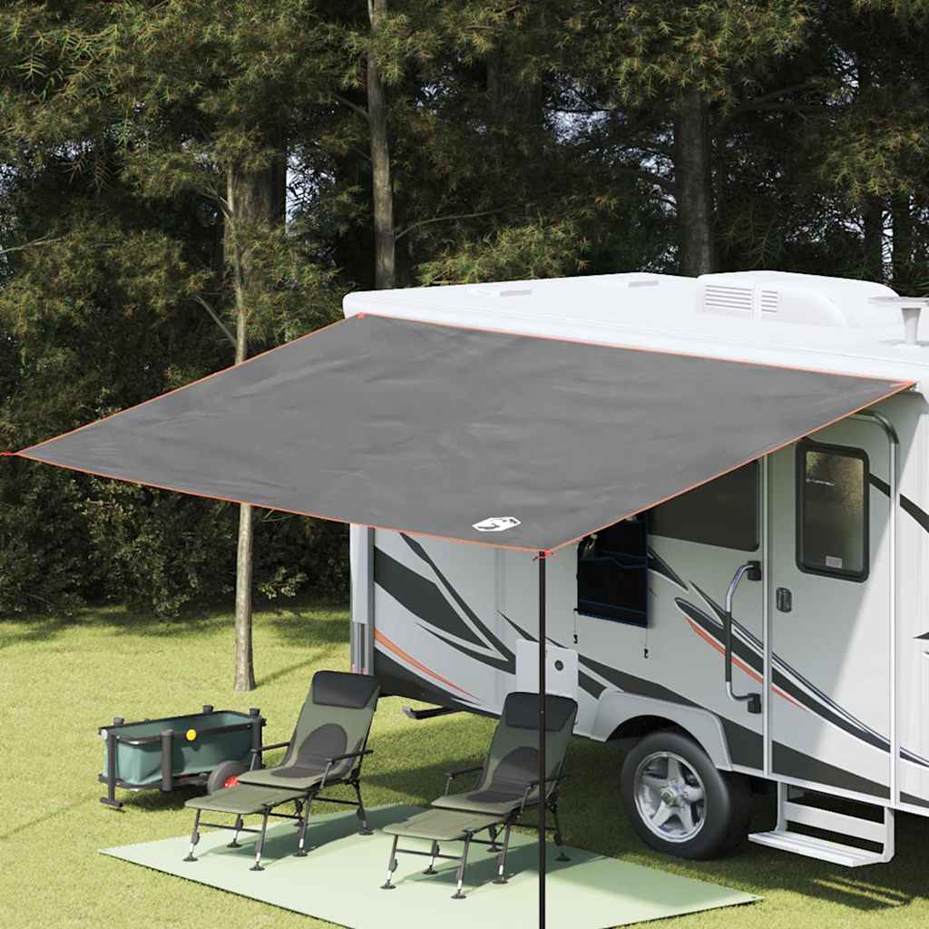 Waterdicht Zeil 460 x 240 cm Grijs en oranje
