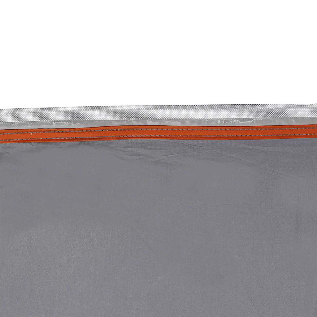 Tent met dak Anders Grijs en Oranje en Zwart 190 x 150 x 185 cm