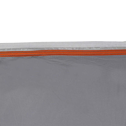 Tent met dak Anders Grijs en Oranje en Zwart 190 x 150 x 185 cm