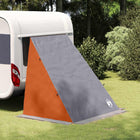 Achterkleptent 190x150x185 cm grijs oranje