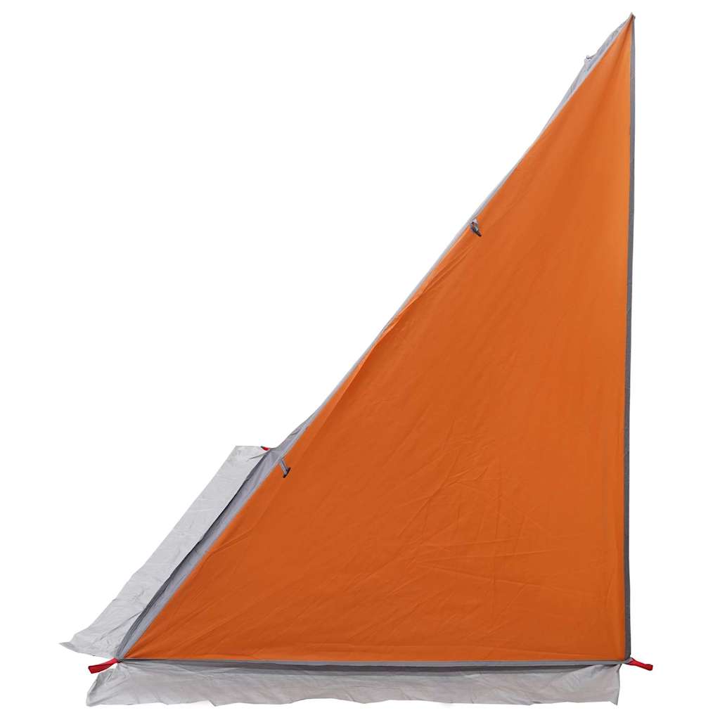 Tent met dak Anders Grijs en Oranje en Zwart 190 x 150 x 185 cm