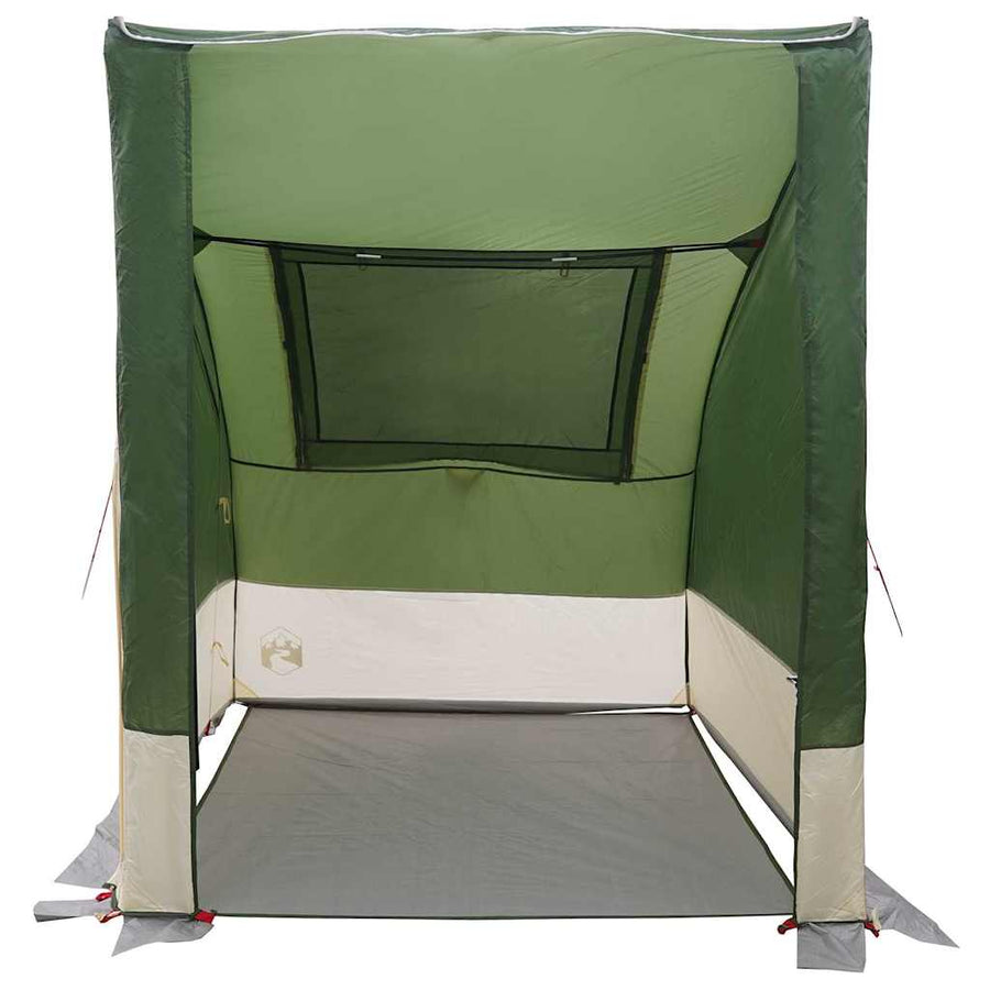 Tent met dak Anders Groen en Zwart 194 x 180 x 210 cm Polyester
