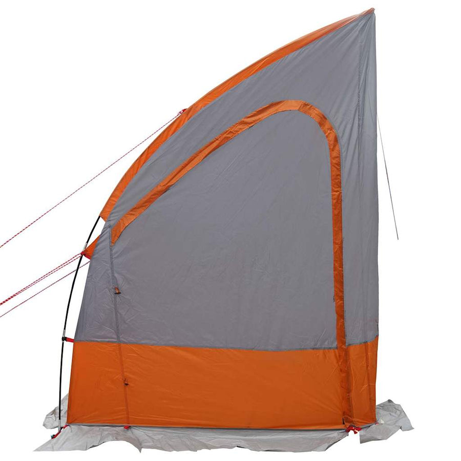 Tent En Zwart 194 X 180 X 210 Cm Polyester Grijs en oranje