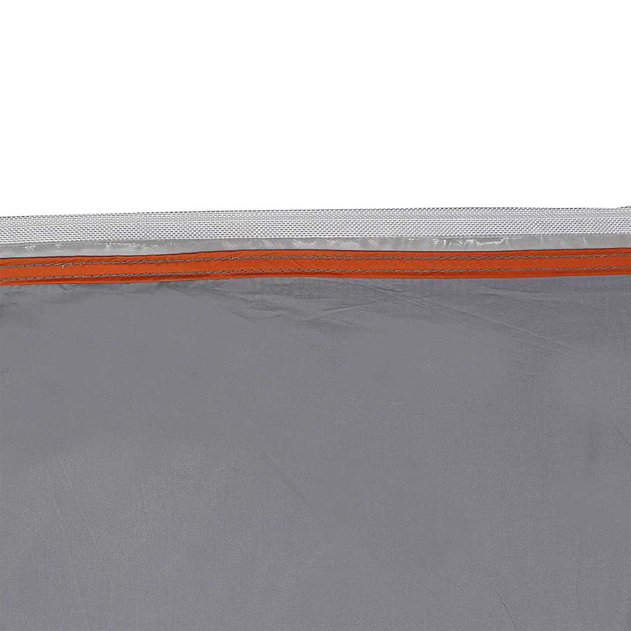 Achterkleptent Met Dak 285 X 255 X 245 Cm Taft Grijs en oranje