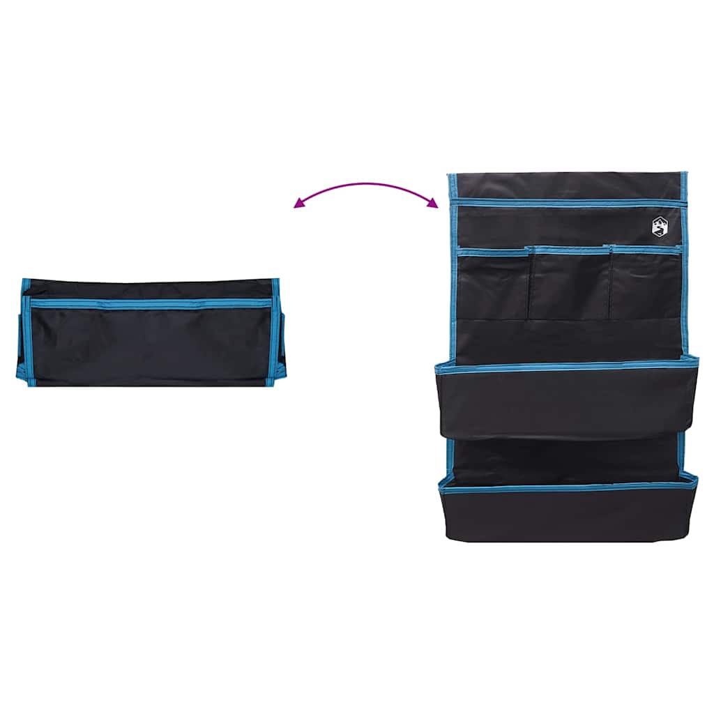 Opbergtas met opslag Grijs 66 x 40 cm oxford
