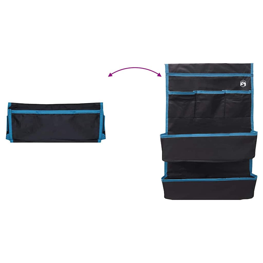 Opbergtas met opslag Grijs 66 x 40 cm oxford