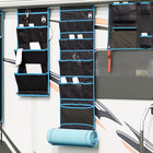 Opslagzak 125x48 cm zwart blauw oxford
