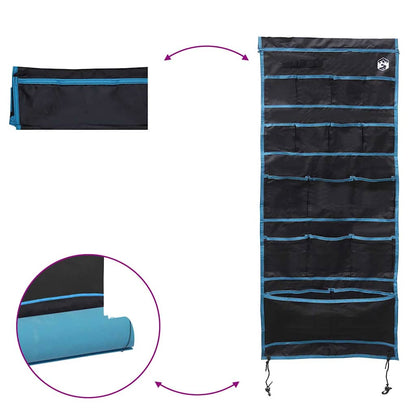 Opslagtas met opslag Zwart, Blauw 125 x 48 cm Oxford