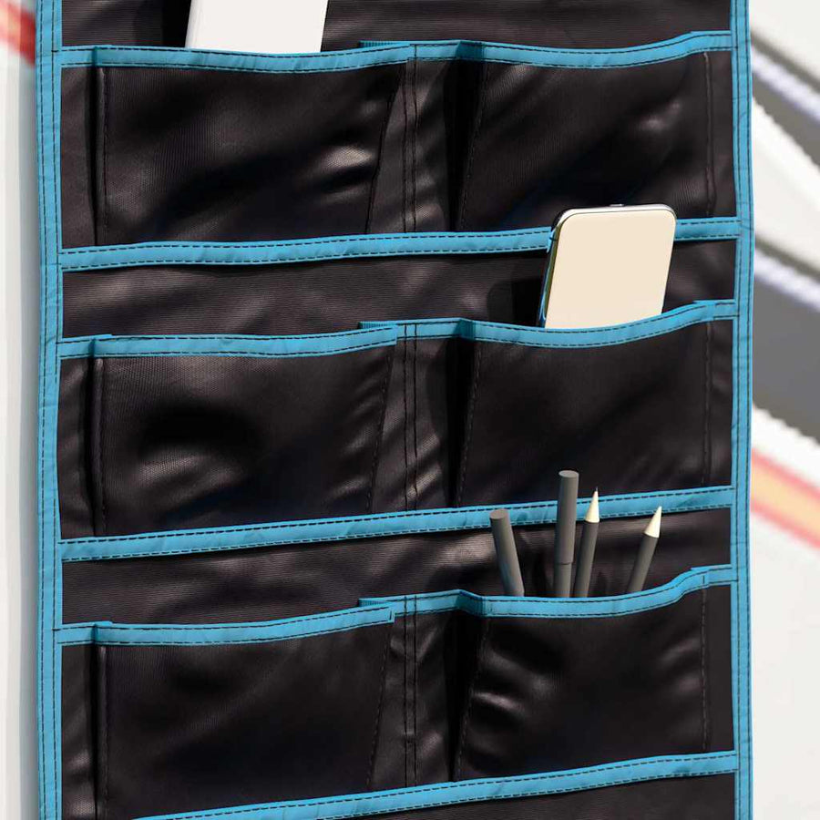 Opslagtas met opslag Zwart, Blauw 63,5 x 40 cm Oxford