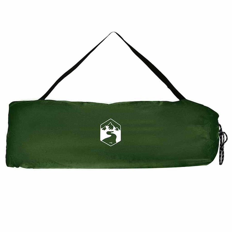 Tent met dak Anders Groen en Zwart
