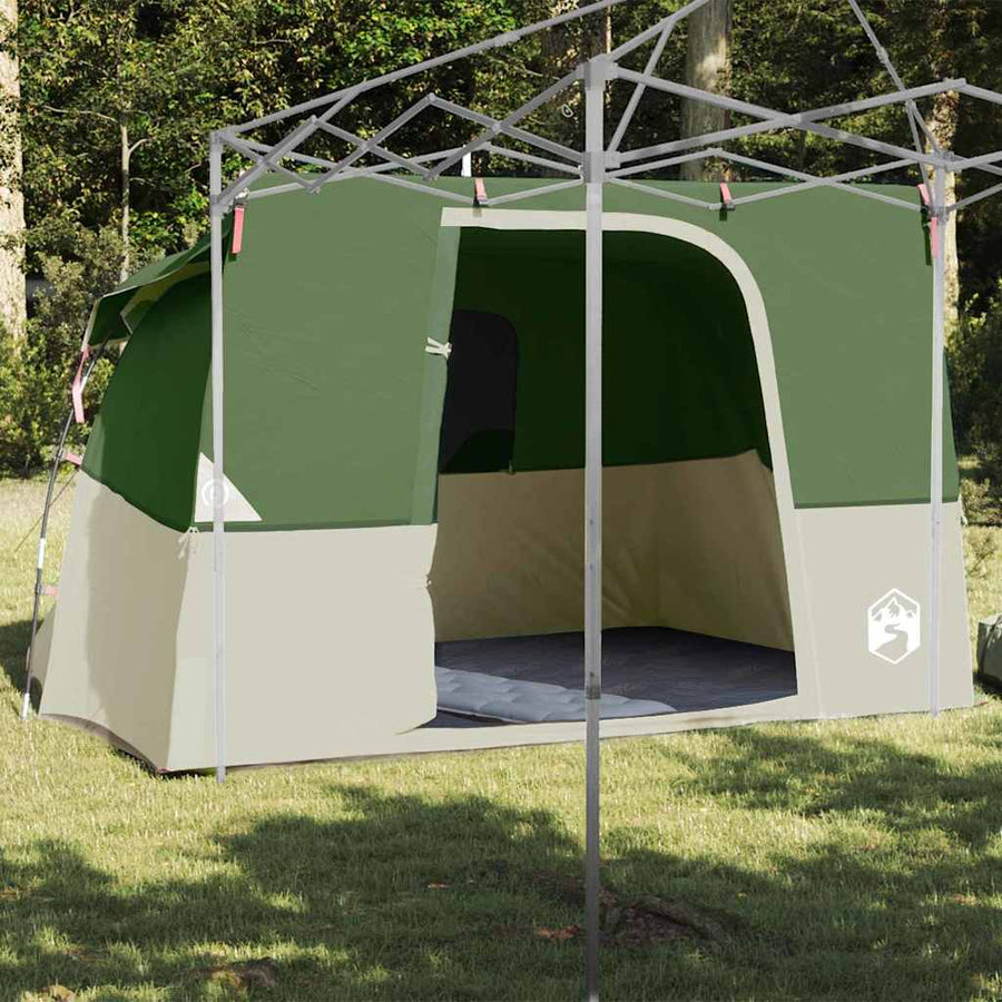 Tent met dak Anders Groen en Zwart
