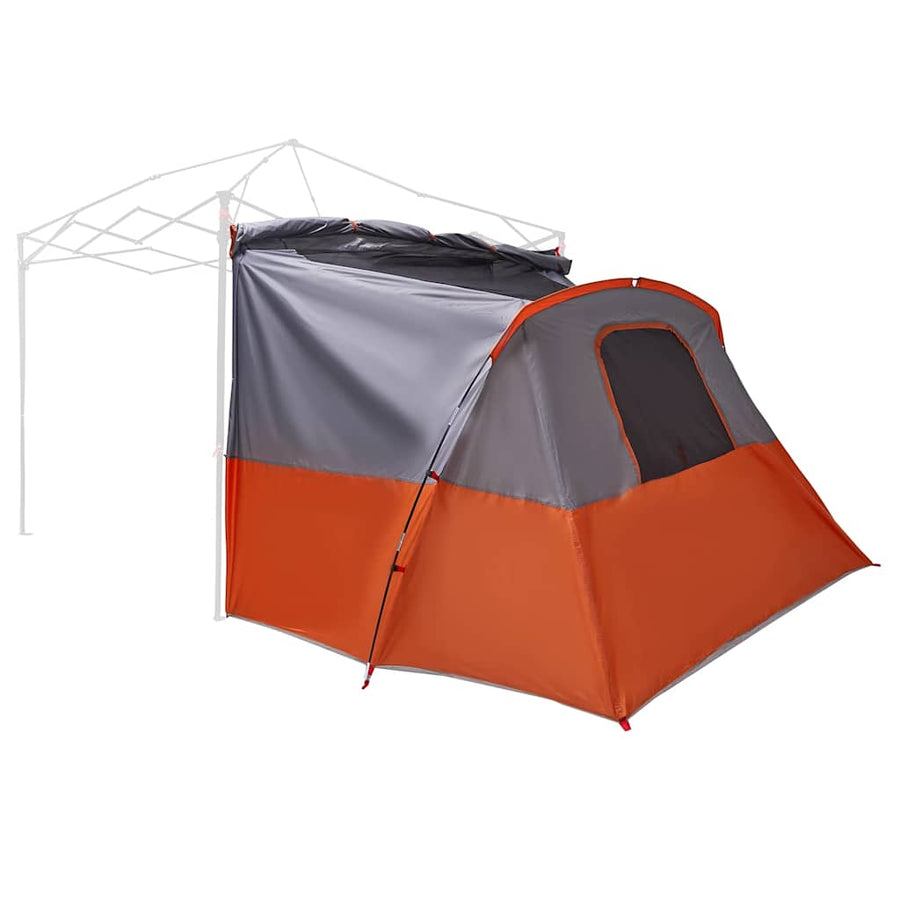 Tent met dak Anders Grijs en Oranje en Zwart