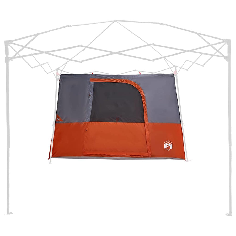 Tent met dak Anders Grijs en Oranje en Zwart